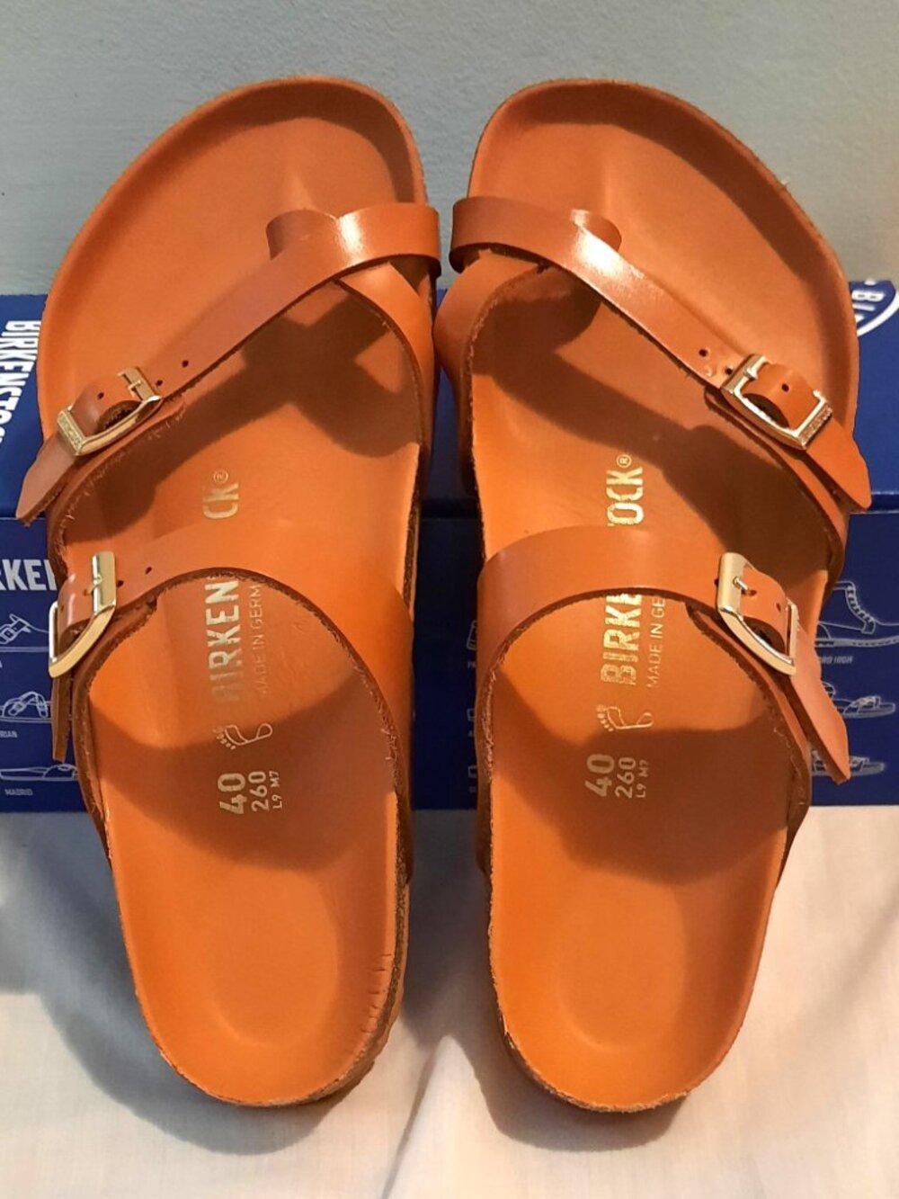 Birkenstock Mayari, size 40 US ladies 8-9 Normal/regular fit, new with tags
